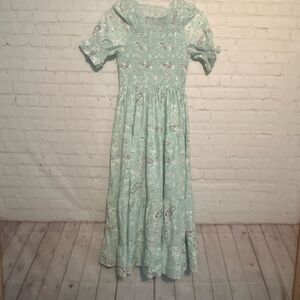 SundayUp Women’s Smocked Maxi Dress – Size M 🌿👗